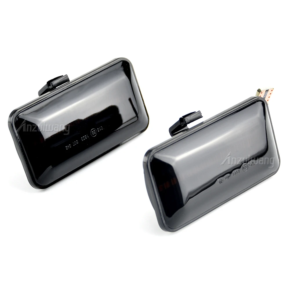 

Fit For VW Golf Van 3 Variant (1H5) 07.1993-12.1999 2Pcs Dynamic LED Side Marker Light Turn Signal Blinker Lamps