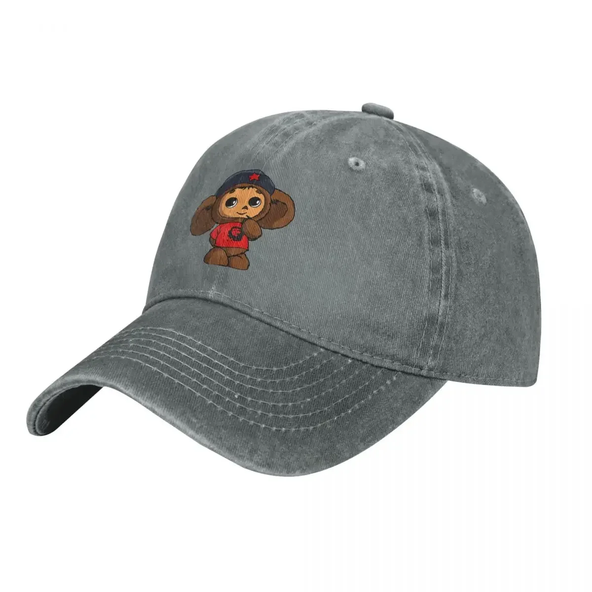 CCCP Baseball Caps Peaked Cap Cheburashka Cute Soviet Russian Cartoon Sun Shade Hats for Men Women