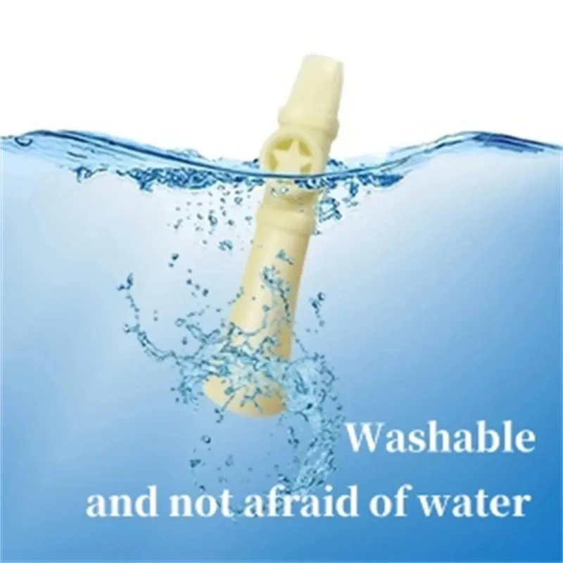 كازو بسيط وسهل التعلم: جسم بلاستيكي، قطعة فم دودو، قابلة للمقارنة بالناي والساكسفون