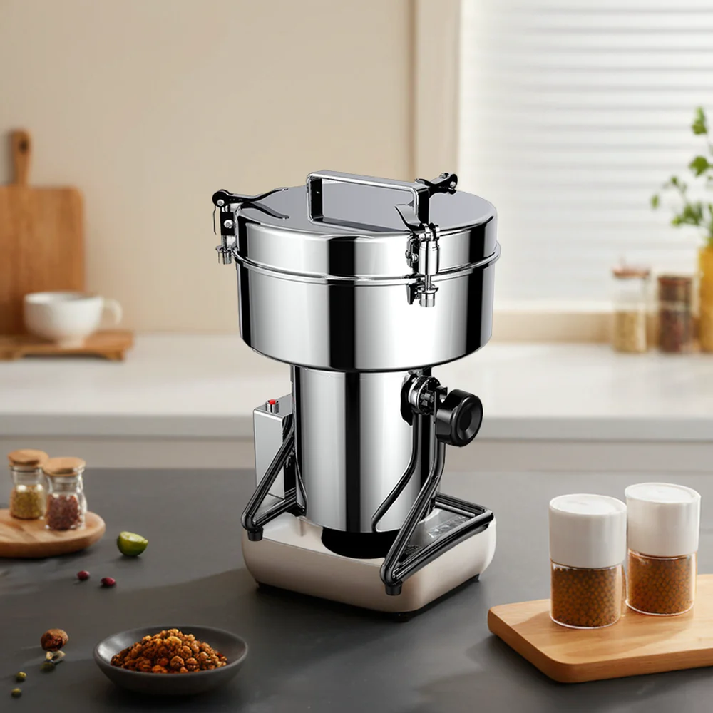 Household Mini Rice Mill Electric Dry Grain Mill 2021 Household Mini Rice Mill