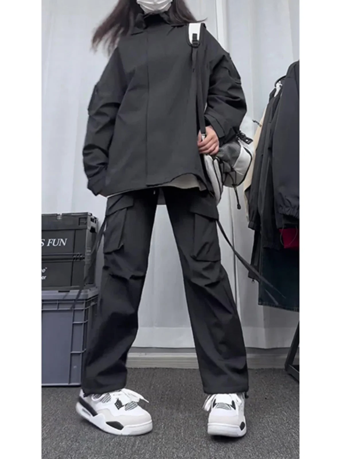 

American Sle Men's Outdoor Work Trousers Spring Autumn Tee-Proof Tactical Pants Hip Hop Small Size Faion Brand