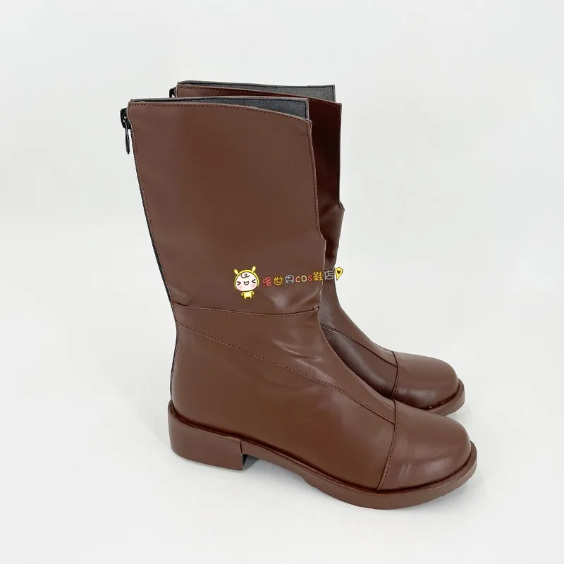 ไฟร์เอมเบลม ทรีเฮาส์ เมอร์เซเดสคอสเพลย์เครื่องแต่งกายรองเท้าปาร์ตี้คาร์นิวัลฮาโลวีนรองเท้าแฮนด์เมดรองเท้าหนังเทียม