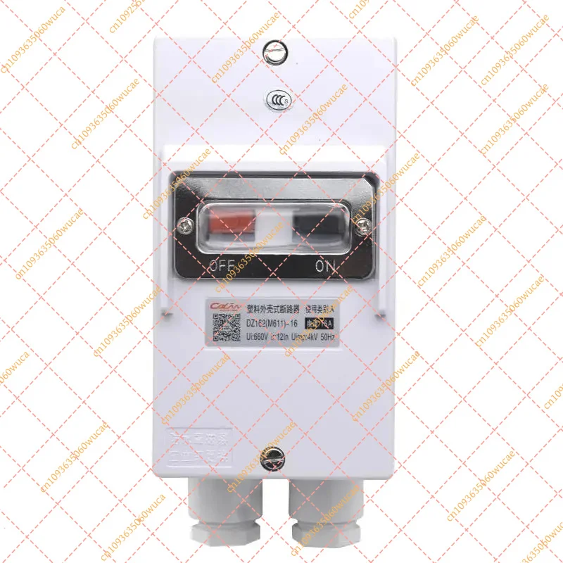 3 Pole Motor Protective Switch, AC 660V 19A-25A Waterproof Circuit Breaker