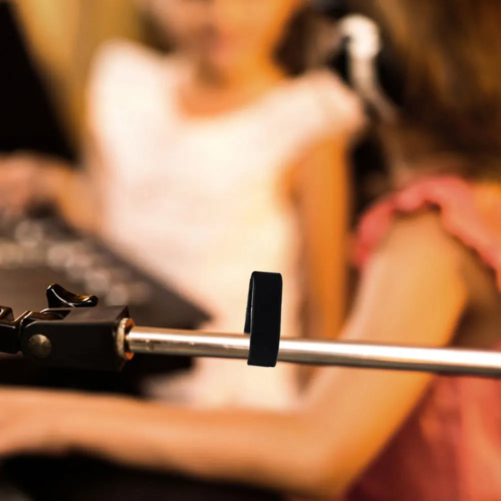 

15Pcs Microphone Pole Clamp Flexible Durable Cord Organizer Mic Clips Mic Clip Microphone Clip Cord Clips Durable Cable Clamp