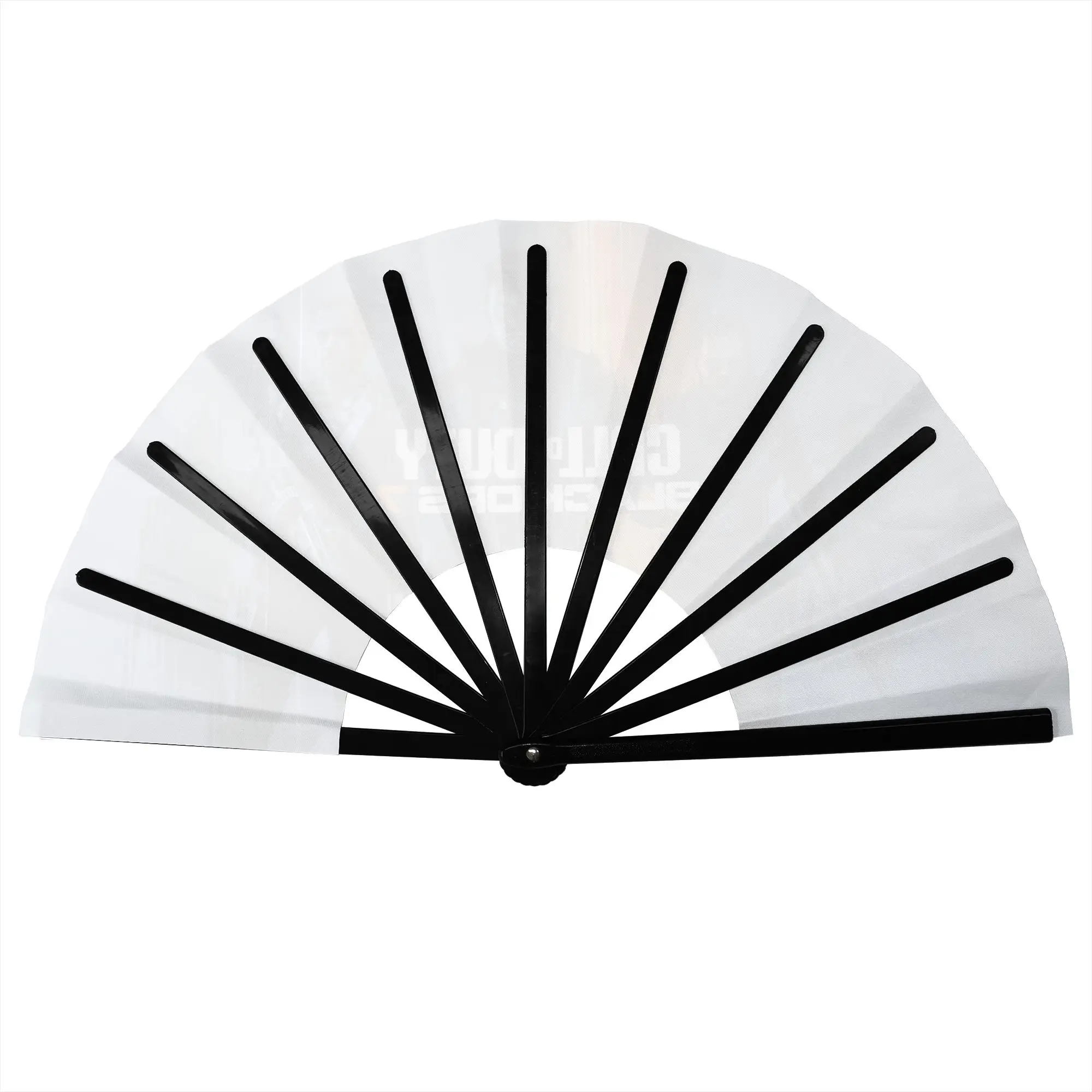 Game C-Call of D-Duty Folding Hand Fan Black Ops Polyester Fabric Fan Fashion Summer Accessory Decorative Fans