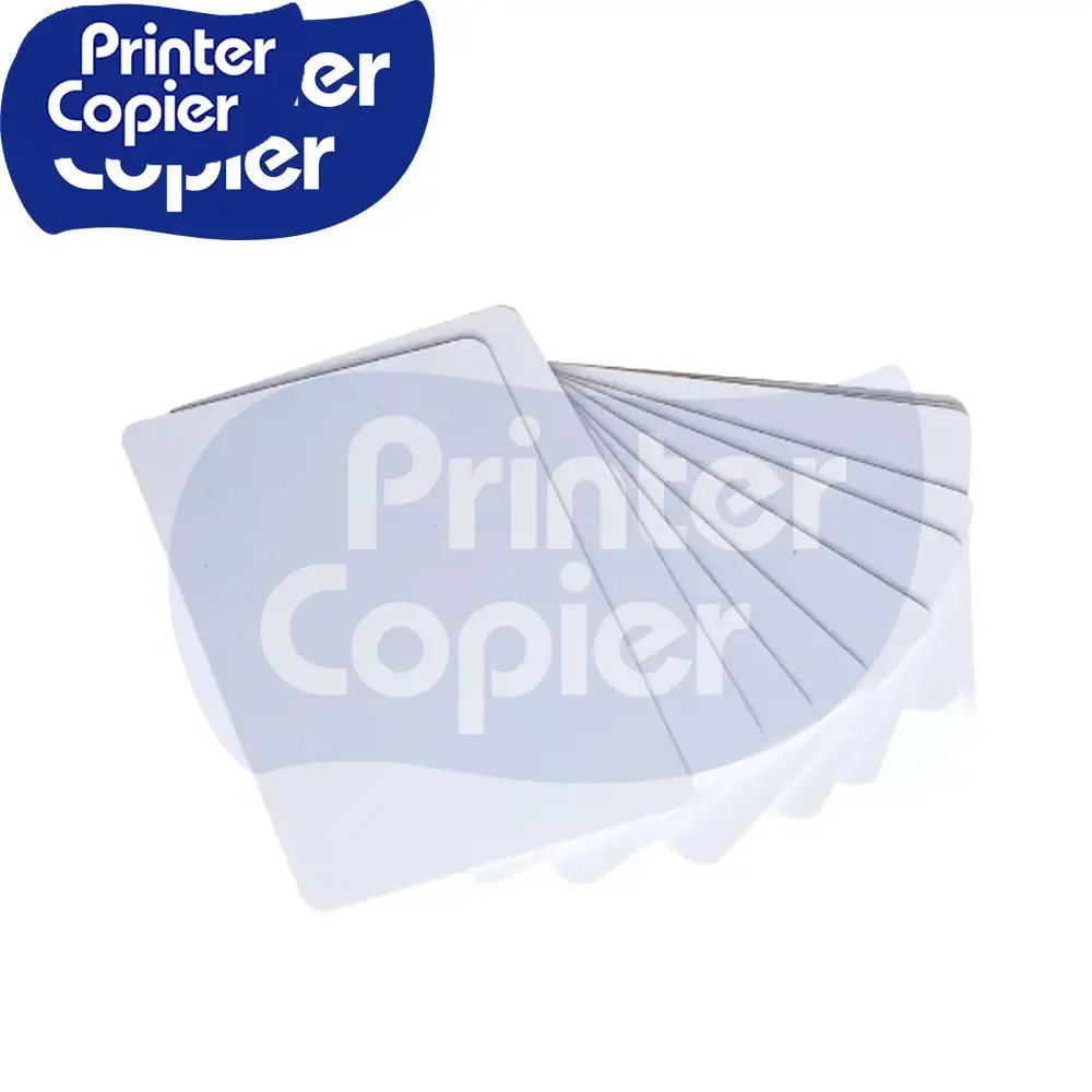 100pcs glossy White Blank inkjet printable PVC Card Waterproof plastic ID Card business card no chip support for Epson support f