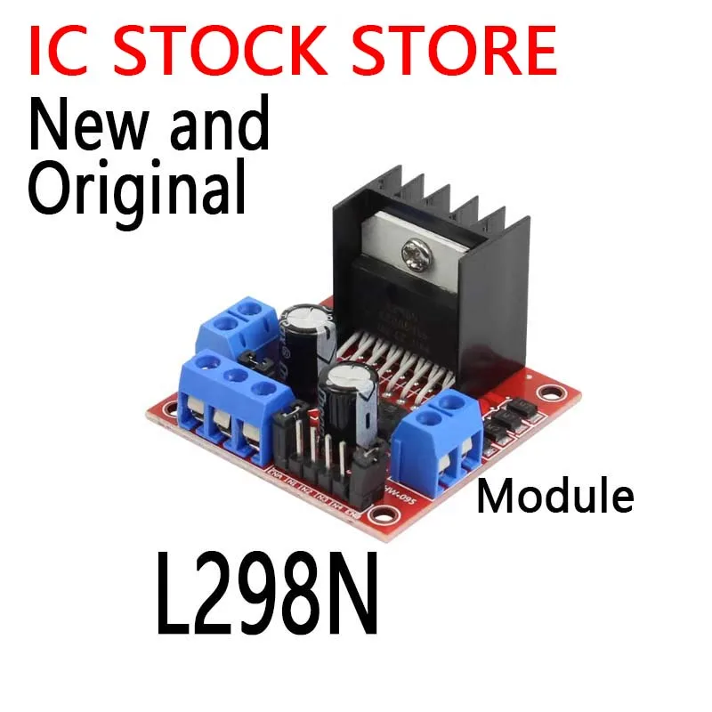 2~5PCS Motor Drive Controller Board Module Double H-Bridge DC Stepper Stepper Motor DC Motor Smart Car Robot for Arduino L298N