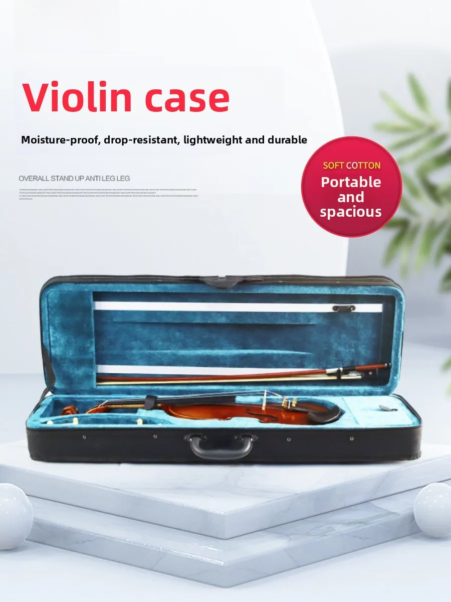 

Lightweight Violin Case 4/4 3/4 /2 /4 Sizes with oulder Strap Included Violin Accories Cus Fit Violin Bag