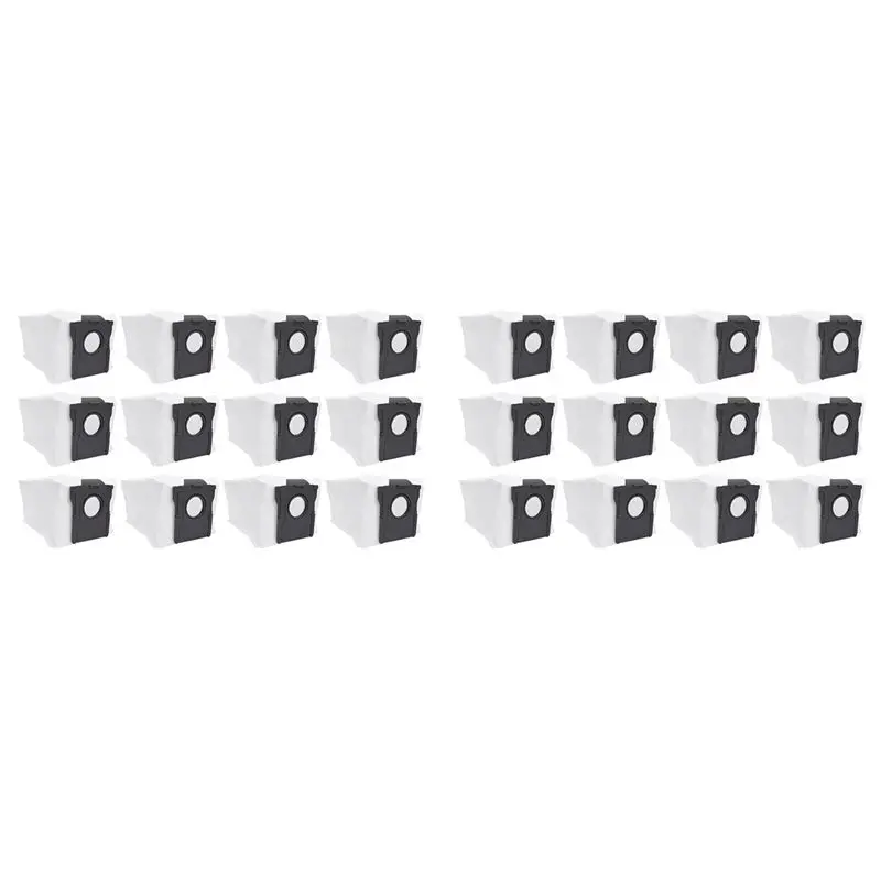 ABUL-24PCS Dust Bag Replacement Parts For Dreame Bot X40 /X40 Pro/ X40 Ultra Vacuum Cleaner Non-Woven Garbage Bags