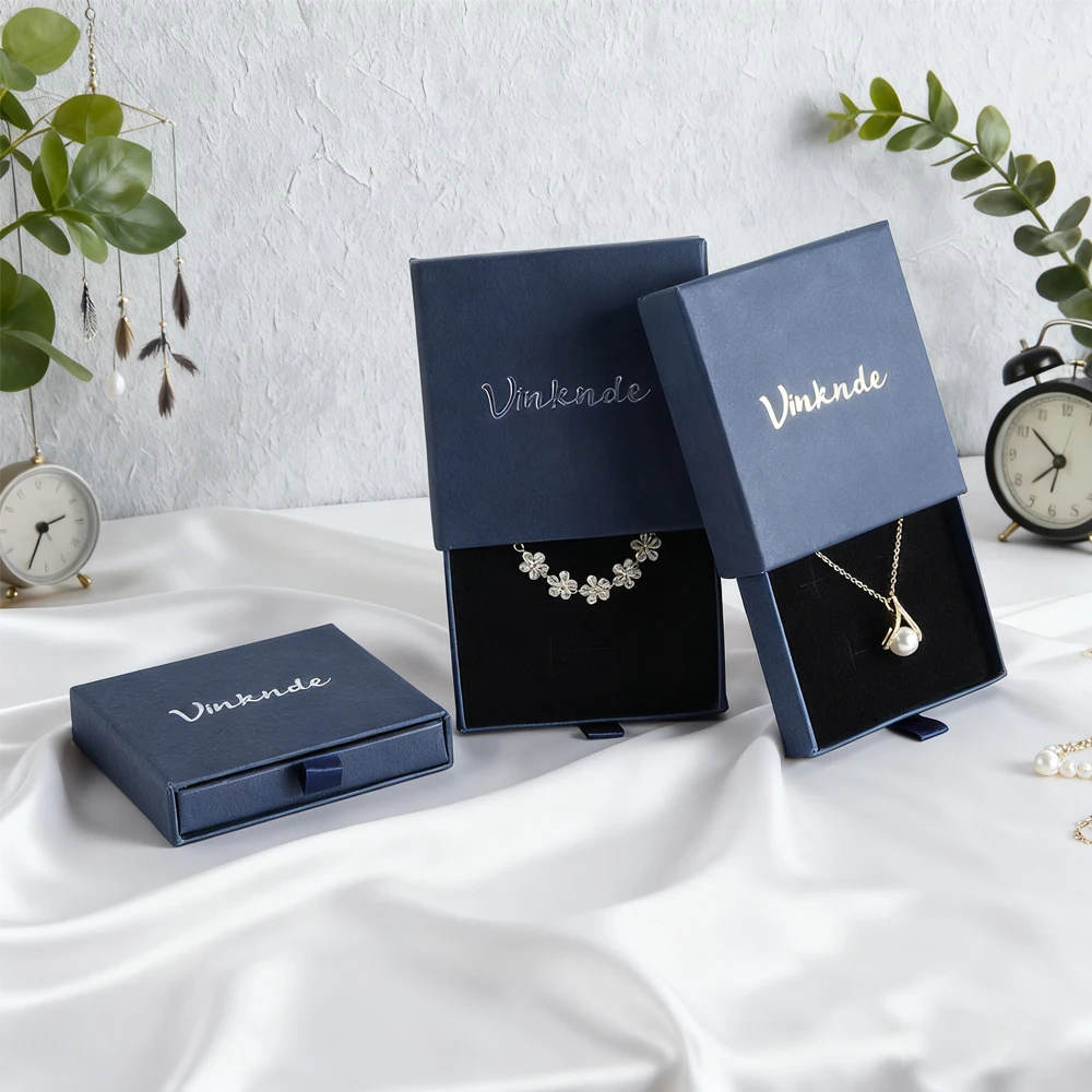 

Бумажная упаковка с логотипом на заказ, коробки для хранения ювелирных изделий, ящик для бижутерии, ожерелье, кольцо, серьги, коробка с губкой, органайзер для путешествий «сделай сам»