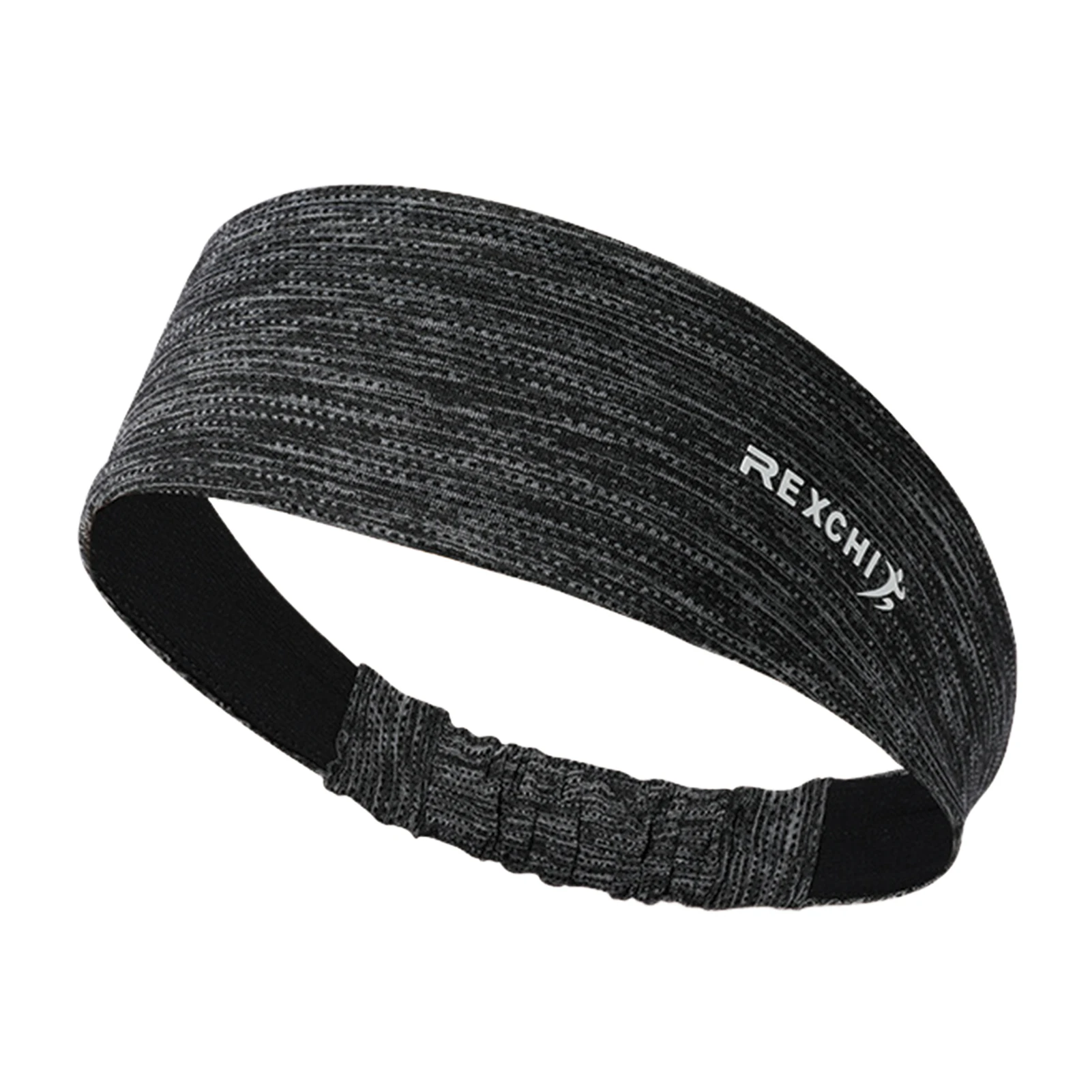 AliExpress NONE Ice Silk Sweatband for Men Sports Headband Running Cycling Gym Workout Non Slip Elastic Sweat Wristband Head Wrap