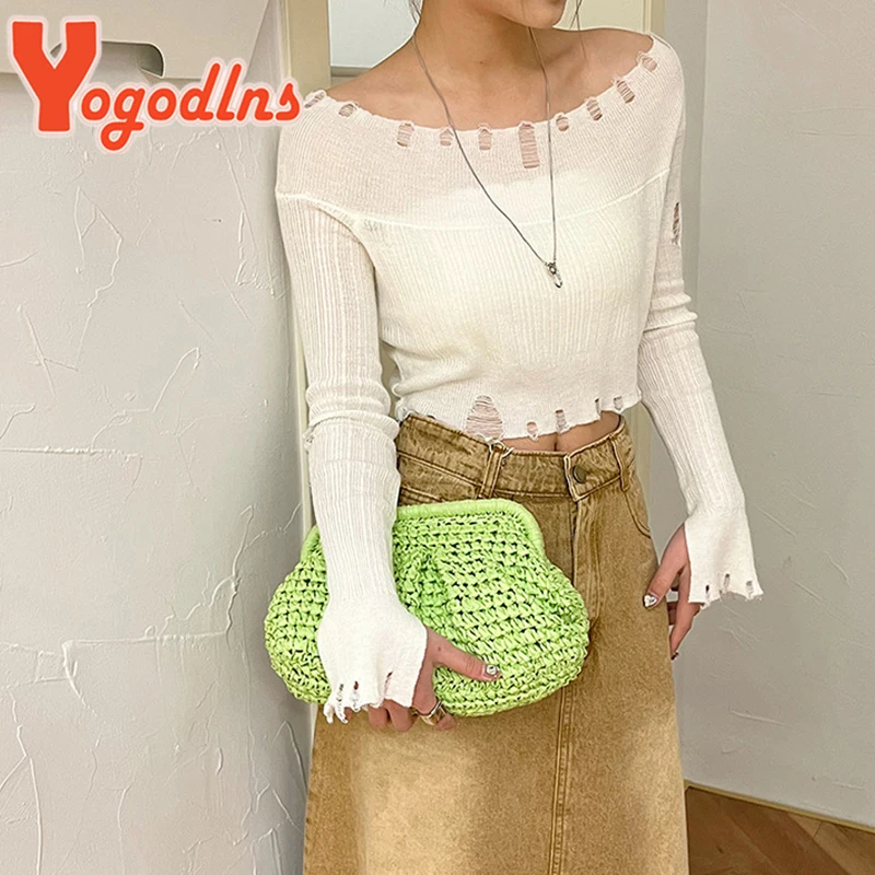 Summer Designer Shoulder Crossbody Bag Straw Weaving Clutch Purse Women Dumpling Crossbody Beach Bag Fashon Cloud Pouch