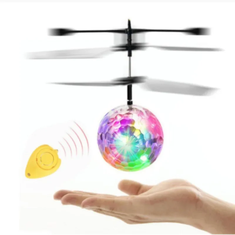 Mini zdalnie sterowany Dron helikopter samolot Mini Drone Fly Flashing helikopter sterowanie ręczne zabawki zdalnie sterowane mały Quadcopter Dron