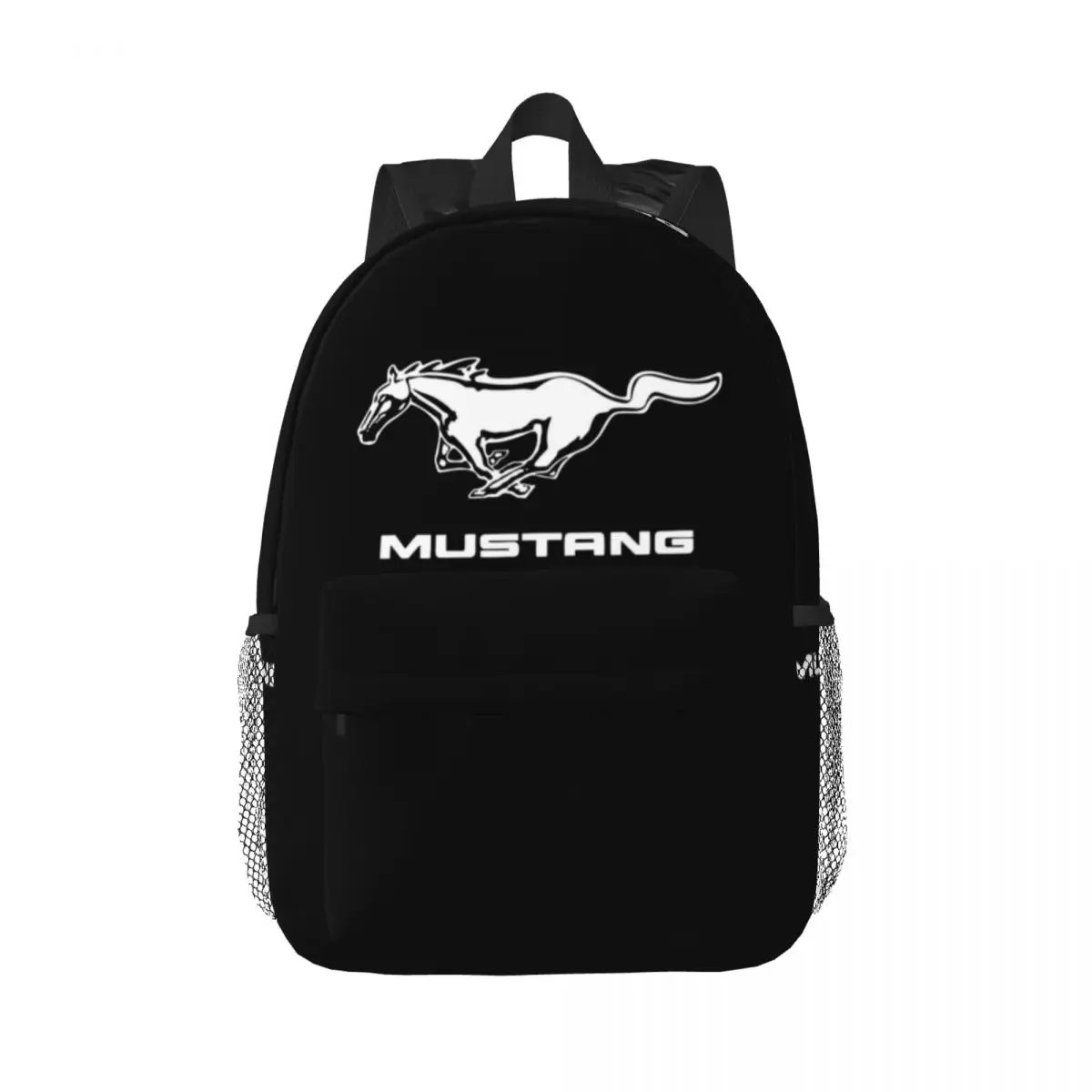 Ford Mustang Logo Backpacks Teenager Bookbag Fashion Children School Bags Travel Rucksack Shoulder Bag Large Capacity