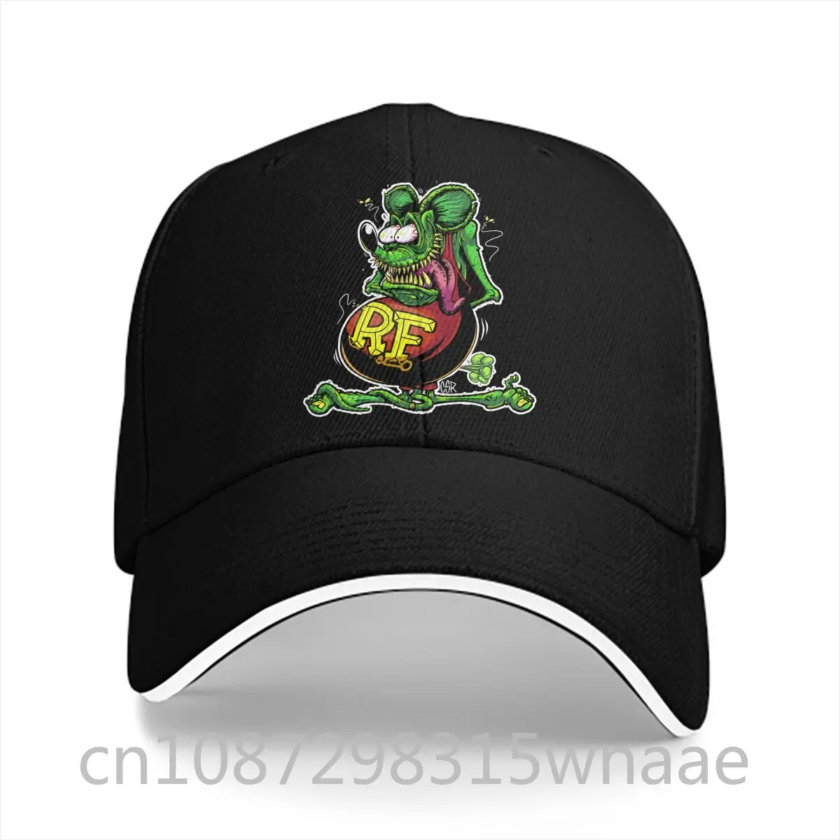 

Summer Cap Sun Visor Bootleg Hip Hop Caps Tales of the Rat Fink Cartoon Film Cowboy Hat Peaked Hats