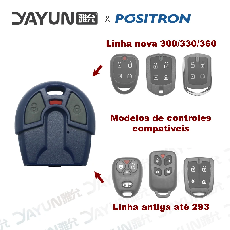 Imagem -04 - Juhui Modificado Cabeça Chave Fiat Ft2 Positron Flex Botões de Alarme Nova e Antiga Linha Ate 293 300 330 360