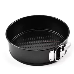 12/14/16/18/20/22/24CM Carbon Steel Baking Mold Bakeware Non Stick Spring Form Round Cake Baking Pan Cake Kitchen Tool