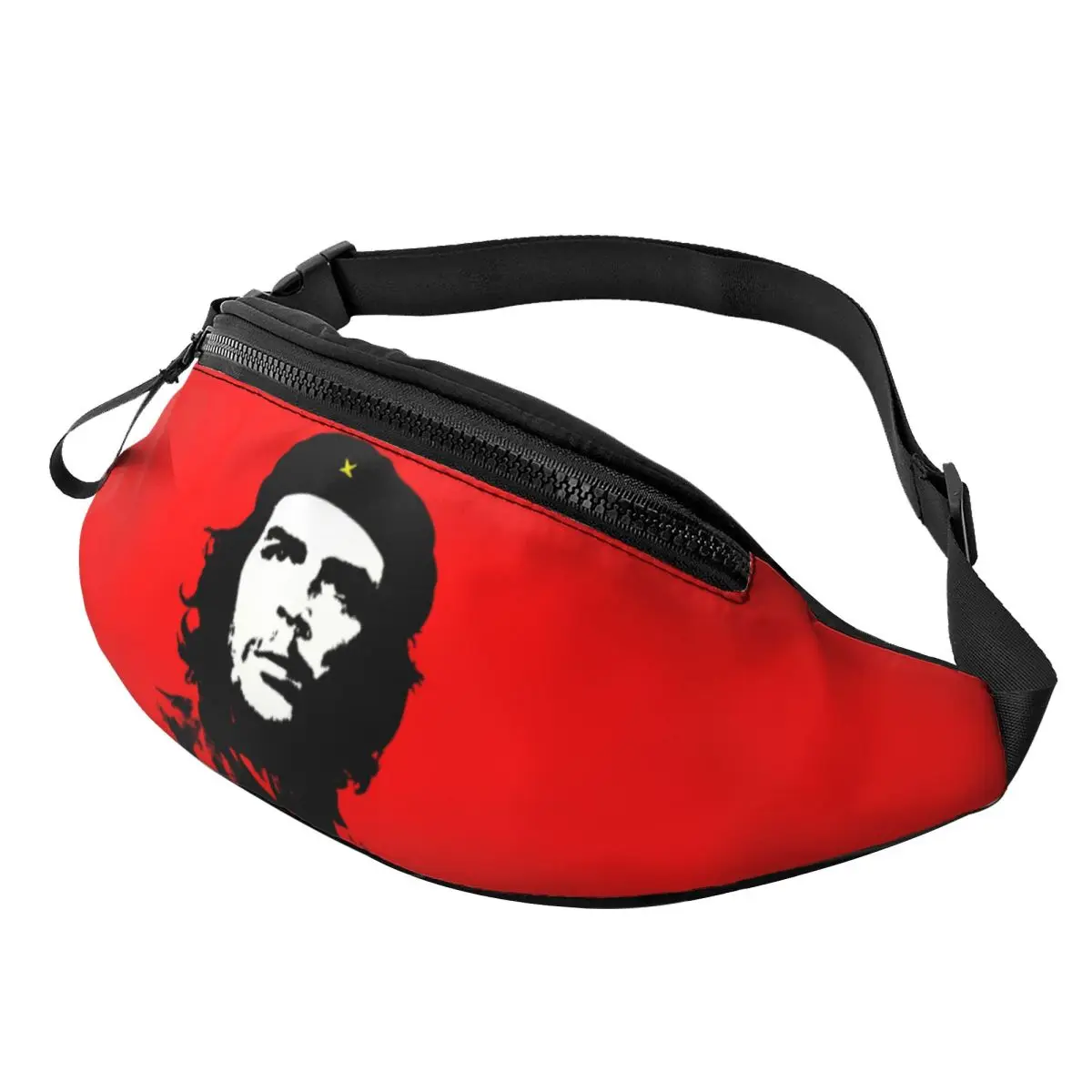 Custom Che Guevara Fanny Pack for Men Women Cool Cuba Cuban Socialism Freedom Crossbody Waist Bag Traveling Phone Money Pouch