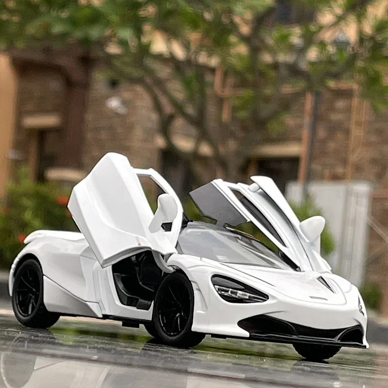 

1:32 McLaren 720S суперкар, модель автомобиля из сплава, литой и игрушечный автомобиль, Коллекция игрушечных искусств