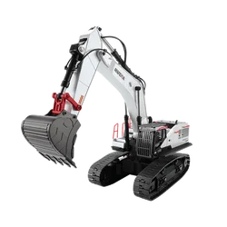 Huina 1594  Large Electric Excavator 1/14 Electric Heavy Duty 22 Channels RC Excavator For Children Toys Model