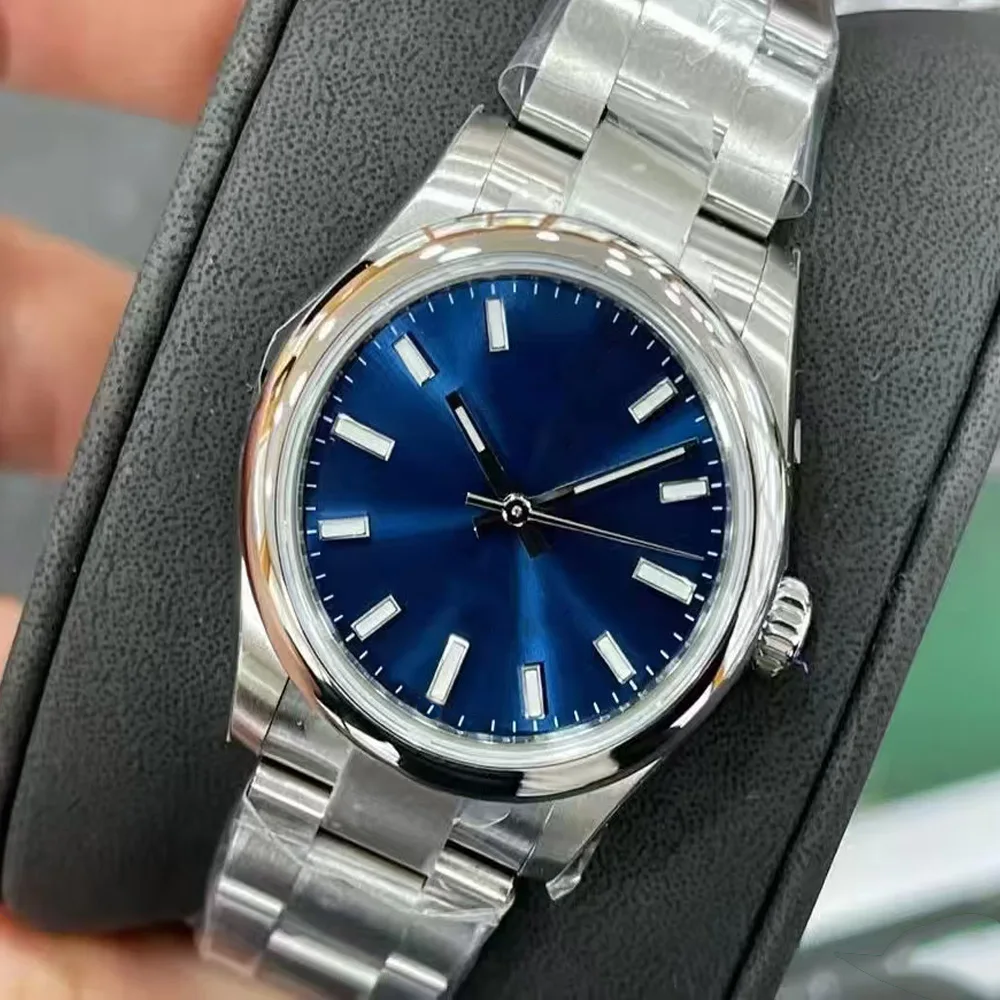 ساعة عمل رجالية فاخرة كلاسيكية جديدة محدودة لعام 2025 ساعة ميكانيكية أوتوماتيكية بالكامل بحزام فولاذي ساعة رجالية عصرية