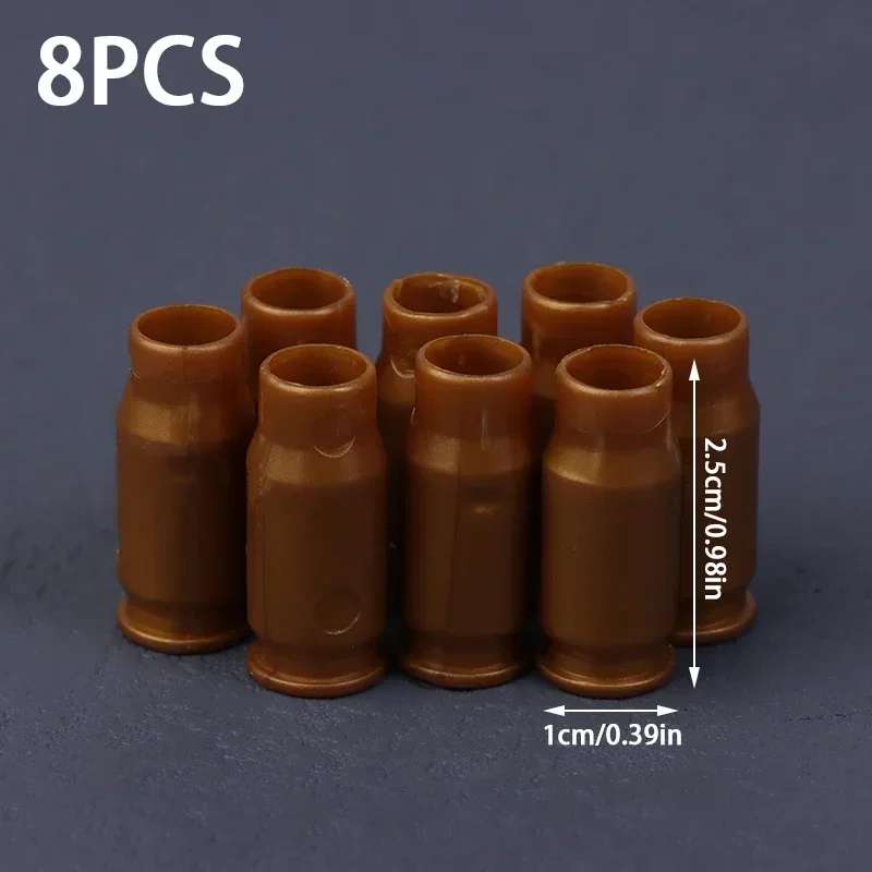 New Soft Bullet For Paintball/M1911/UPS/Desert Eagle Toy Gun 7mm Small Soft Bullet Cartridge Clip Accessories For Ejection Gun