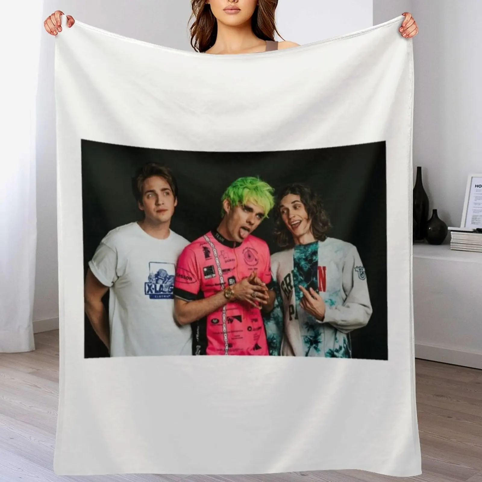 Waterparks Throw Blanket Soft Cozy Blanket for Pet Kids Adults