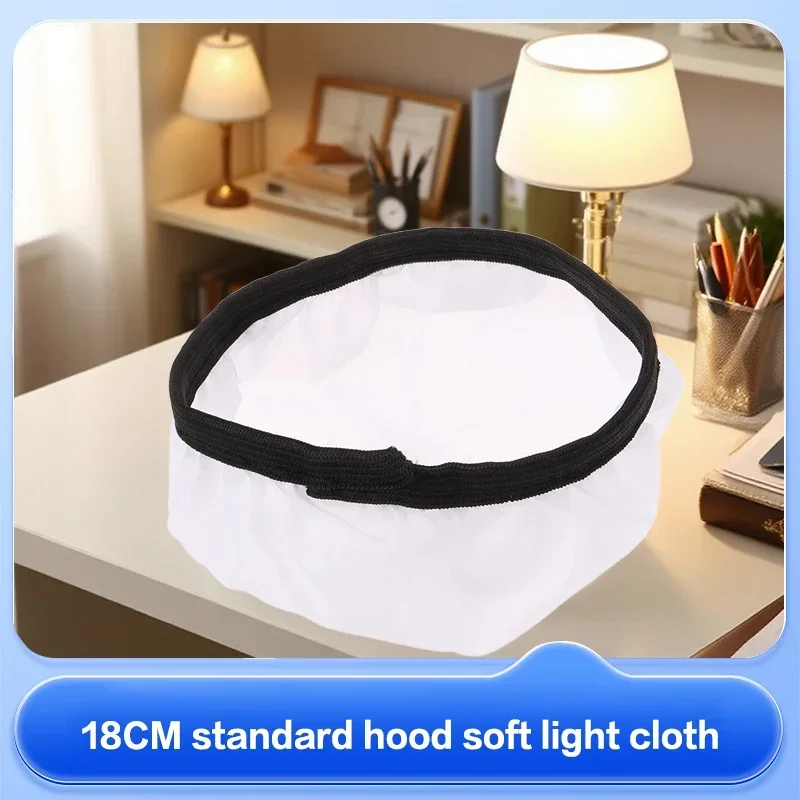 Photography Light Soft White Diffuser Cloth For 180mm Standard Studio Strobe Reflector