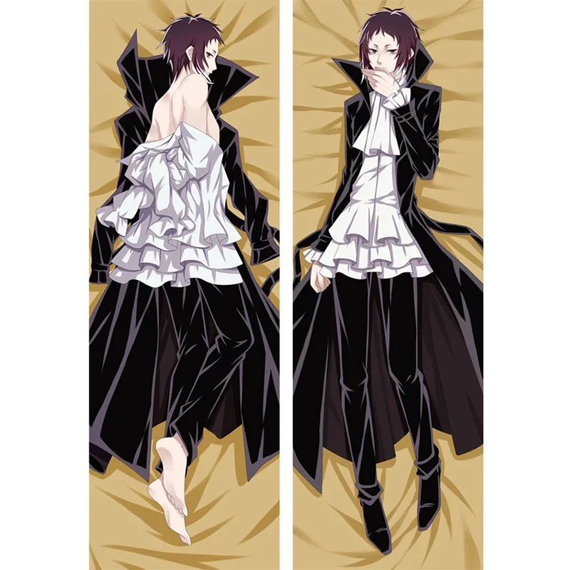 Bungo Stray Dogs Dakimakura Cases  Anime Dazai Osamu Chuya Whole Body Two Side Print Decoration Pillowcase For Hugging Pillow