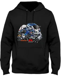 Classic Japanese Motorcycle GSXR SRAD 600/750 Bear Inspiration Pullover Hoodie New 100% Cotton Casual Mens Clothes Streetwear