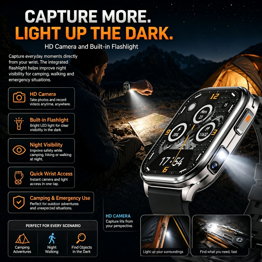 新製品 256MB大容量メモリ スマートウォッチ 防水 カメ - Smartwatch Health Watches のレビューと価格