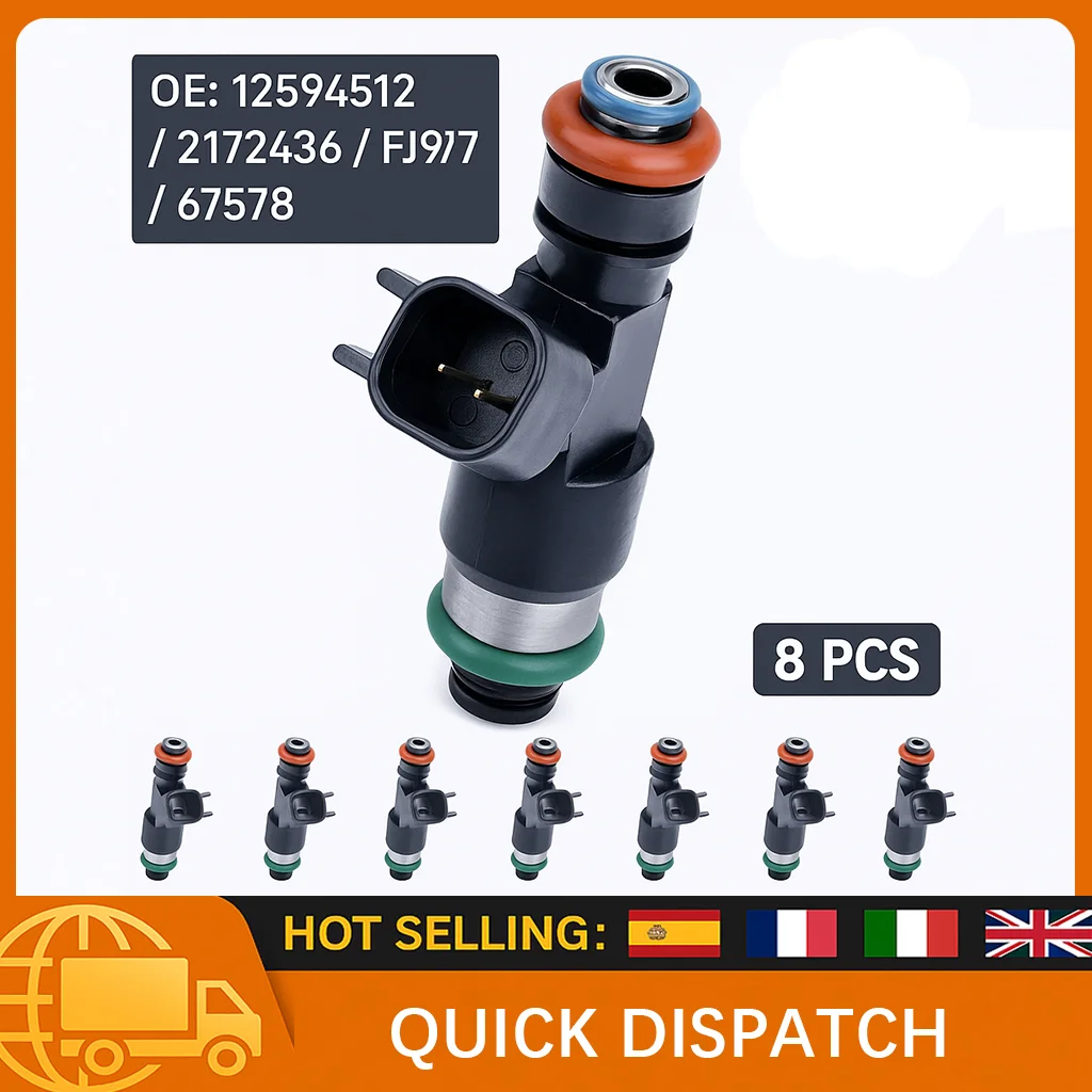injecteur-de-carburant-pour-chevy-gmc-43l-48l-53l-60l-62l-8-pieces-remplacement-12594512-fj977-avalanche-silverado-sierra-yukon-banlieue-tahoe