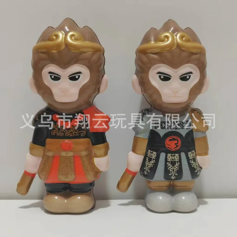 Zwarte Mythe: Wukong Game Decompressie Speelgoedmodel Decompressie Zachte Langzame Rebound Pop Cartoon Kinderfiguur Speelgoed Genezende Geschenk