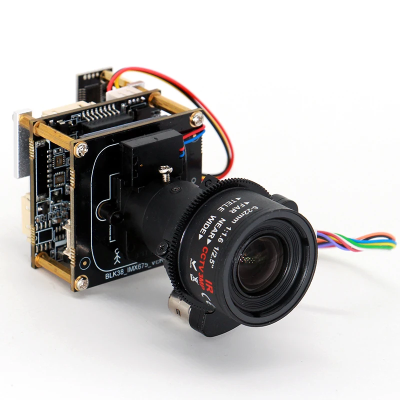 

5MP 60fps IP Camera Module 6-22mm Motorized Zoom Lens STARVIS 2 IMX675+Hi3519DV500 Network CCTV Camera PCB Board SIP-K675K5-0622