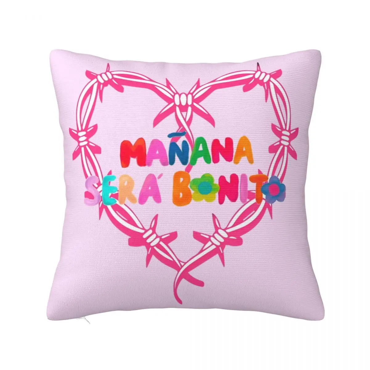 Manana Sera Bonito Sirenit Karol G Pillowcase Printed Polyester Cushion Cover Decor Throw Pillow Case Cover Bedroom Dropshipping