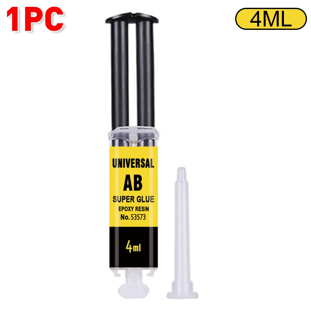 4/25Ml Epoxyhars Ab Lijm Waterdichte Instant Snelle Zelfklevende Reparatie Sterke Super Vloeibare Lijm Voor Hout Plastic Metaallijm Lassen