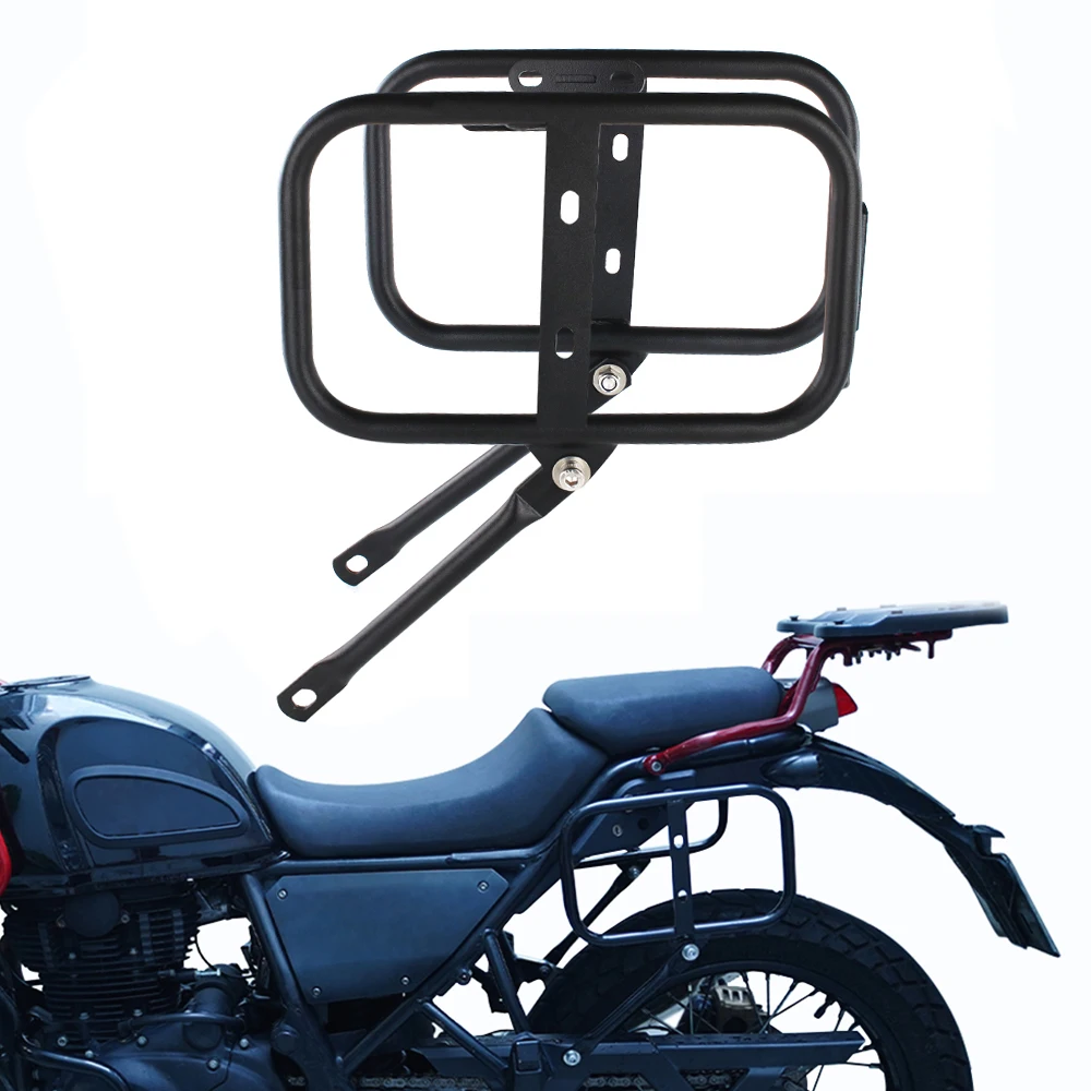 Fit for Royal Enfield Himalayan 2018-2022 Scram 411 himalayan 2022-2023 Saddlebag Support Racks Mounting Brackets Pannier Racks 