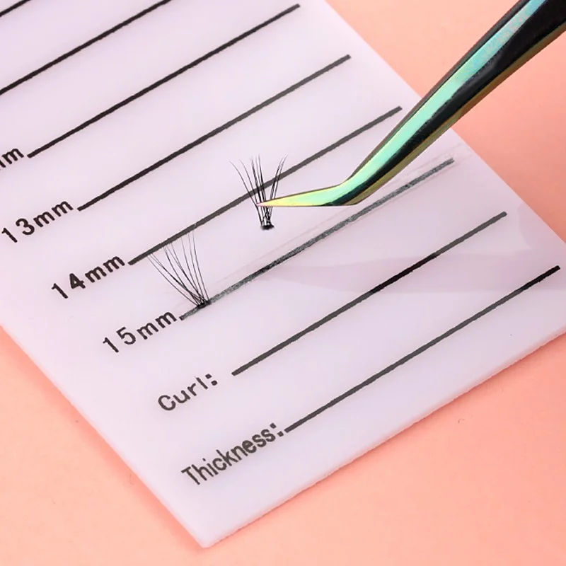 Boîte de Rangement pour Faux Cils à 5 Couches, Palette en Acrylique, Étui Transparent pour Greffe, Présentoir pour Faux-Cils, Outils de Maquillage