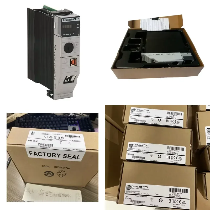 NEW ORIGINAL PLC 1756-L81E Control Logix 5580 Controller Processor 1756L81E