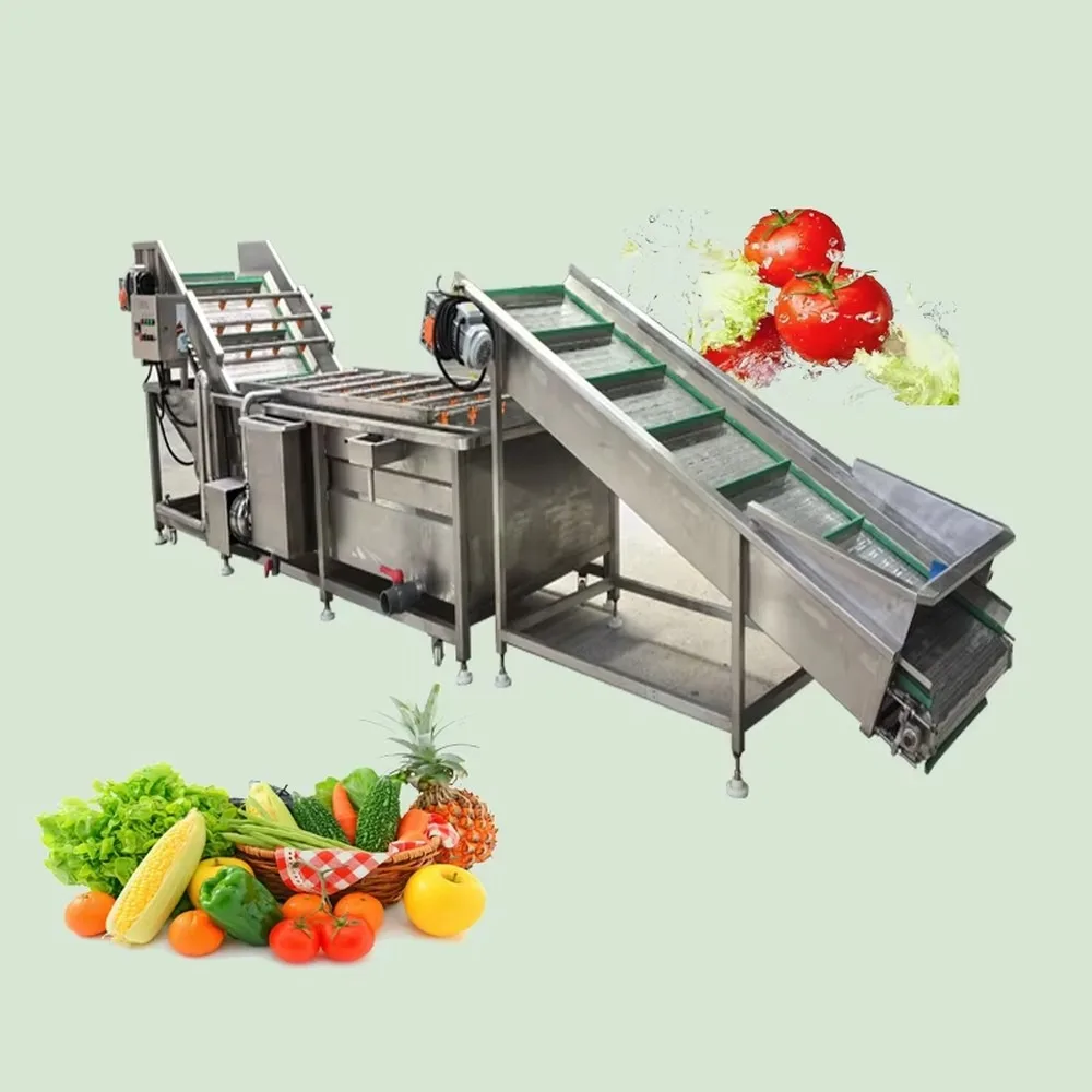Industrial Vegetable Drying Production Line Washer Dehydrator Vacuum Packaging Machine Food Processing Equipment