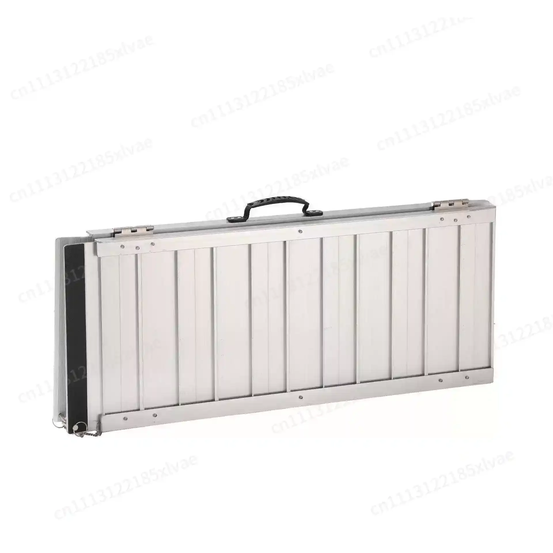 Portable Aluminum Folding Ramp, 600Lbs Capacity, 6'L × 29