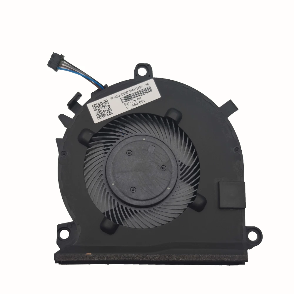 Wentylator chłodzący procesor do notebooka HP Pavilion Gaming 15-EC 15T-EC 15Z-EC 16-A 16T-A TPN-Q284 Q229 L72702-001 L77560-001 OFM3F0000H — zdjęcie produktu 3