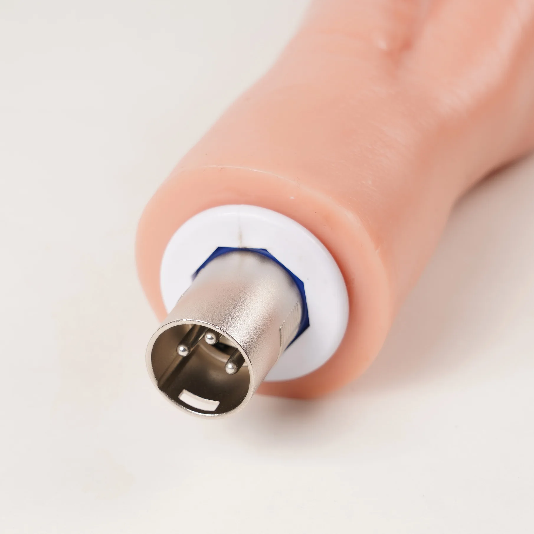 Palm-Shaped Big Dildos Anal Plug Butt Dilator with 3XLR Connerect Sex Machine Attachment Vaginal Anus Expander Sex Toy