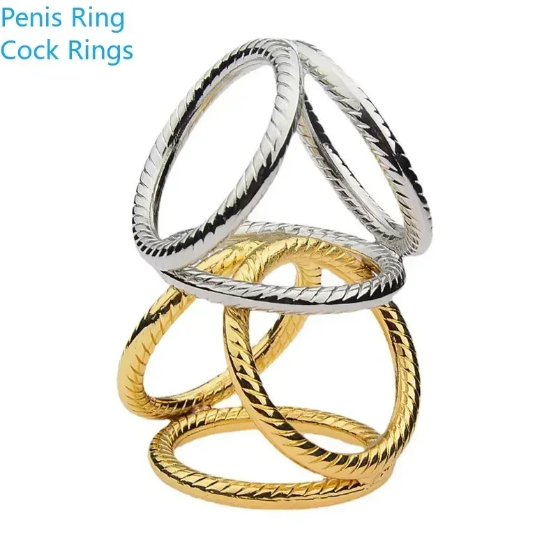 محفز تدليك ذكر قفص القضيب حلقات القضيب تأخير القذف دائم الانتصاب الخصية ضبط النفس القضيب تدليك الجنس لعب للرجال #3