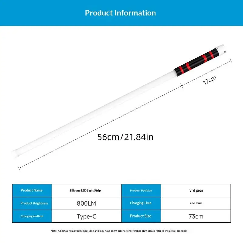 Flexible LED Flashlight Stick Professional Work Light Portable Tool For For Mechanics Car Repairs Inspections Tight Spaces▪