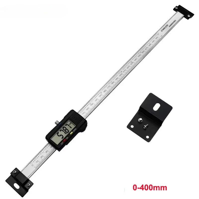 

Range 0-400mm Digital Display Horizontal Type Caliper High Quality Stainless Steel Cursor Measuring Caliper