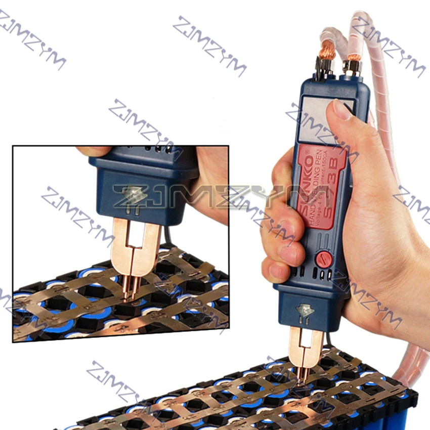SUNKKO 73B Penna per saldatura a punti integrata Interruttore a grilletto automatico Penne per saldatura di precisione fai-da-te per saldatura a punti 737G + 737DH 709AD +
