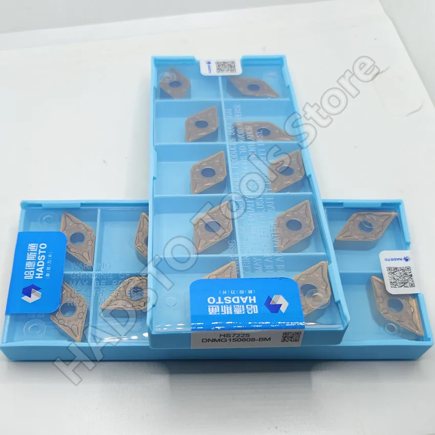 DNMG150604-BM HS7225 HS7125/DNMG150608-BM HS7225 HS7125/DNMG150612-BM HS7225 HS7125 HADSTO CNC carbide inserts Turning inserts