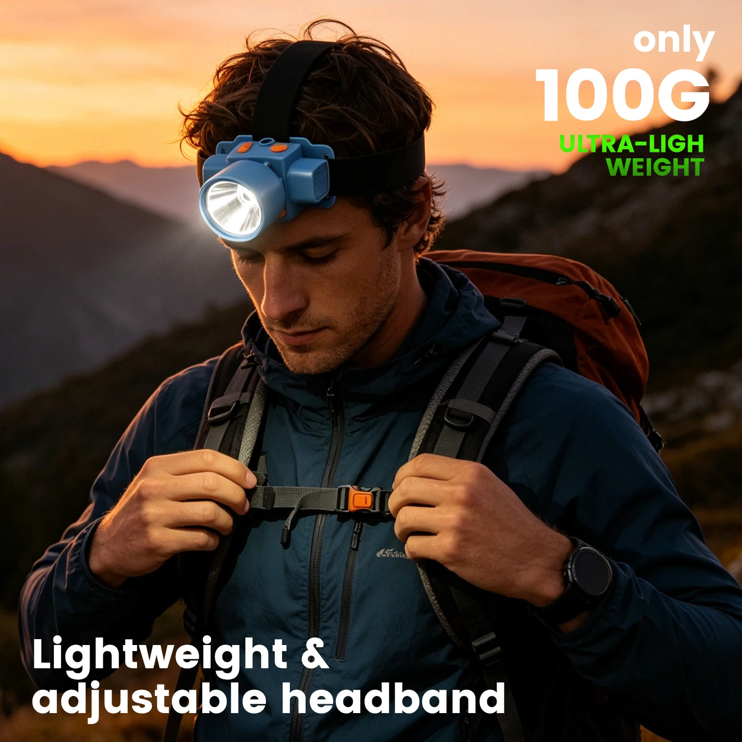 Mavi Led Kafa Lambası, Çok Kad - Power Outage Light incelemesi ve fiyatı