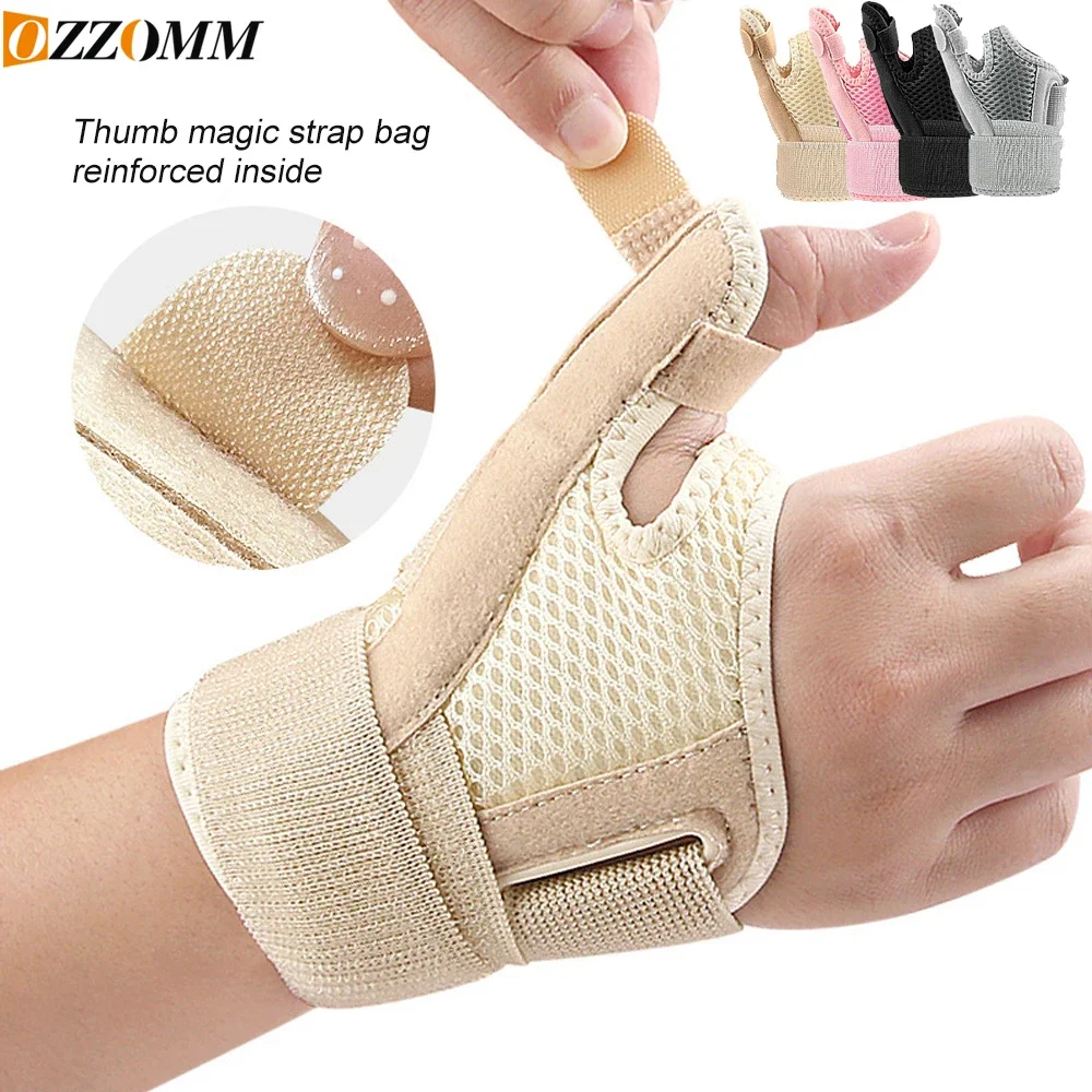 1PCS Reversible Thumb & Wrist Stabilizer splint for BlackBerry Thumb,Trigger Finger,Arthritis,Sprained,Carpal Tunnel Supporting